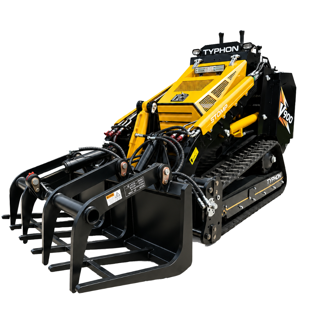 TYPHON V900 Skid Steer Loader (Grapple Attachment)