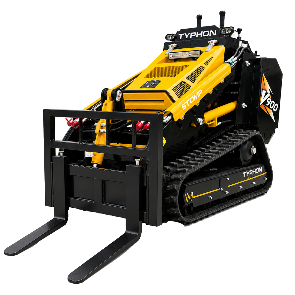 TYPHON V900 Skid Steer Loader (Pallet Forks)